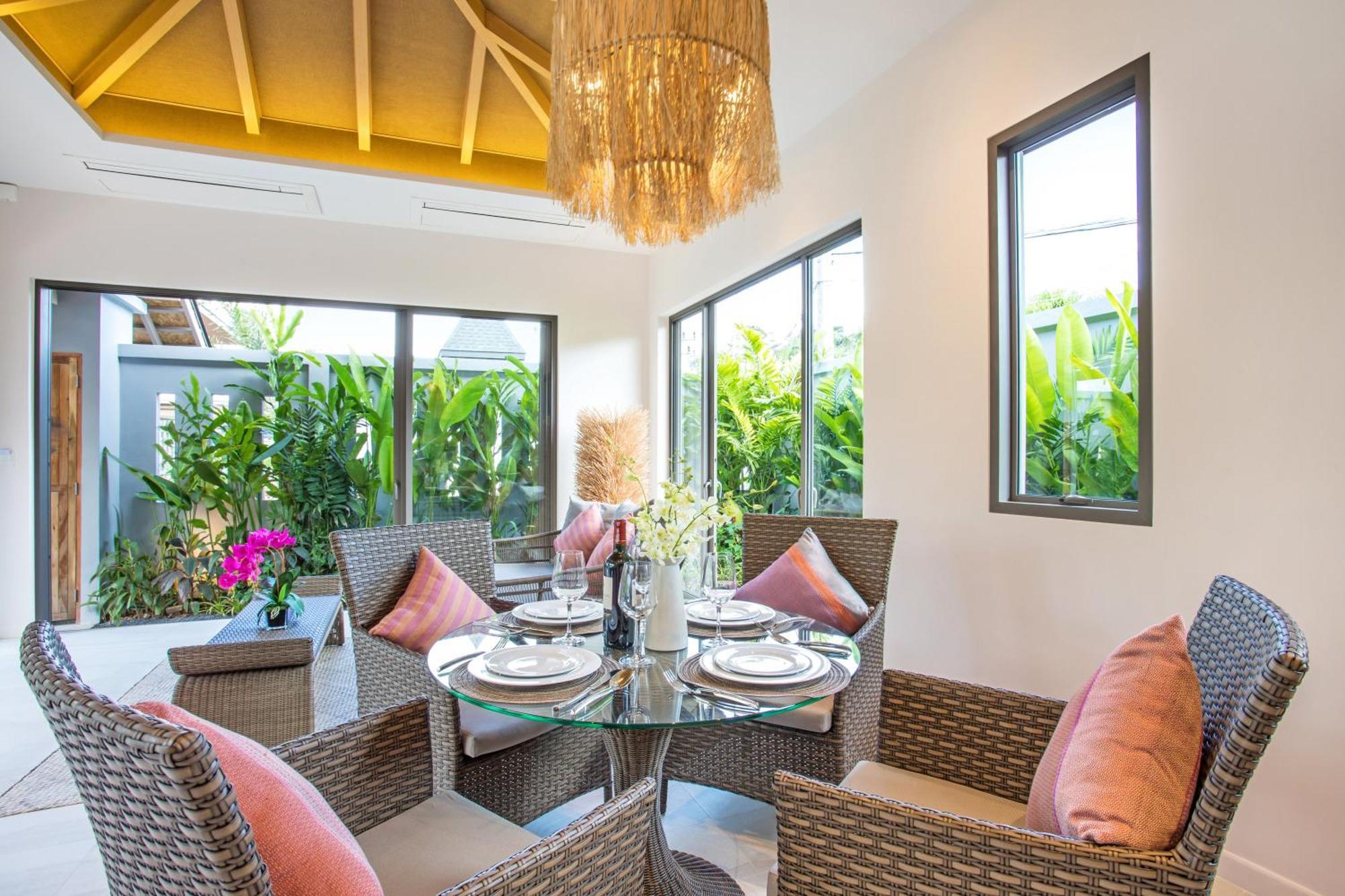 Boutique 2Br Villa Dalaa 1, Chemical Free Pool, Gated Residence, Bãi biển Kamala Ngoại thất bức ảnh