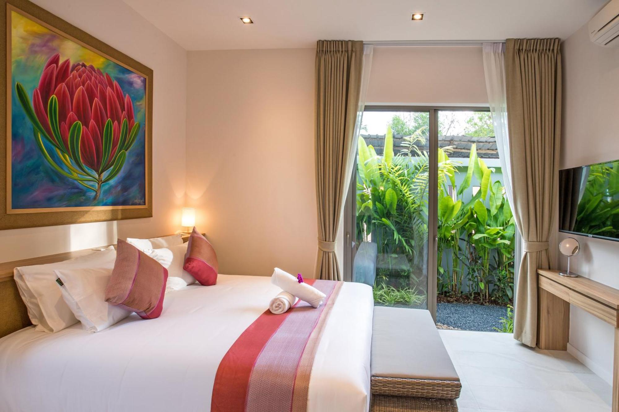 Boutique 2Br Villa Dalaa 1, Chemical Free Pool, Gated Residence, Bãi biển Kamala Ngoại thất bức ảnh